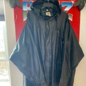 Carhartt Work Gear Black Raincoat Sz. 2X